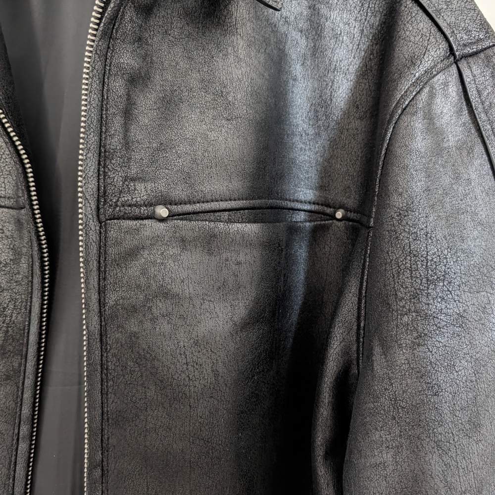 Zara Textured Black Jacket - Picture 3 of 6